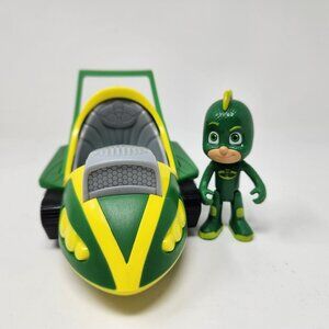 Pj Masks Gekko Mobile Toy Vehicle With Gekko Figure Green and Yellow